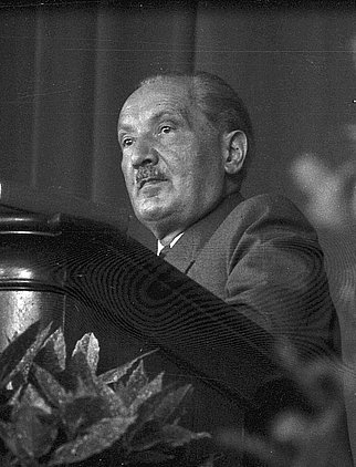 Retrato de Martin Heidegger