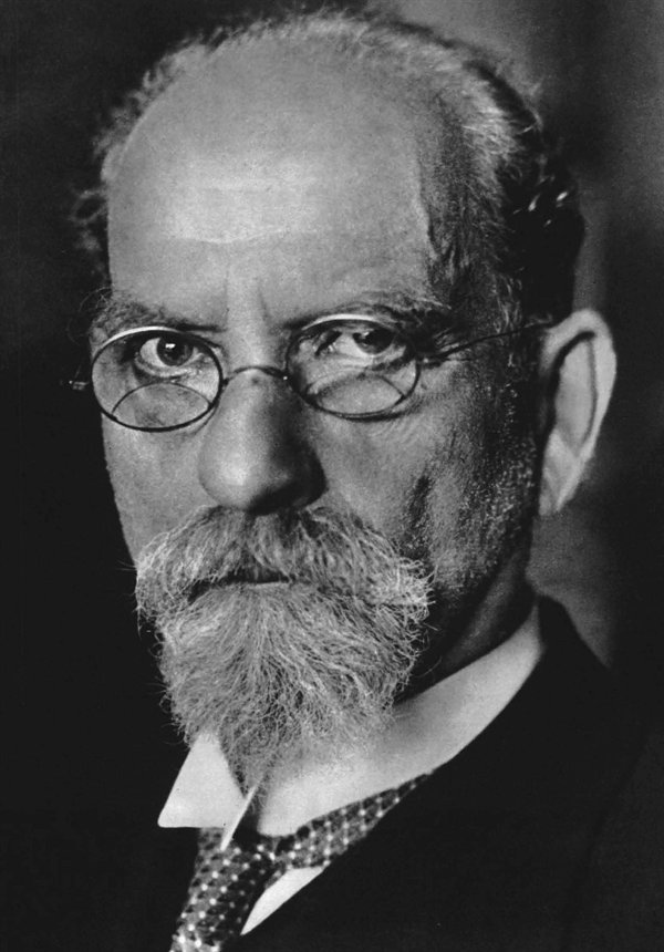 Retrato de Edmund Husserl